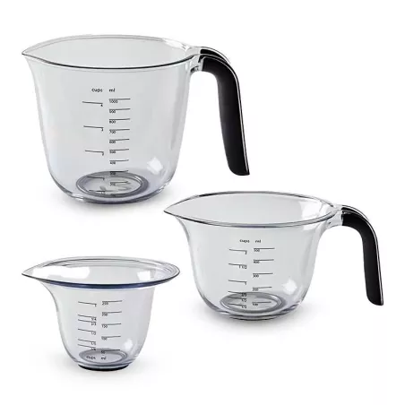 Taza de Medir Plastica, Set de 3 Unidades KITCHEN AID KQG298OSOBE
