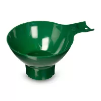 Embudo Plastico de Boca Ancha de Color Verde NORPRO 607