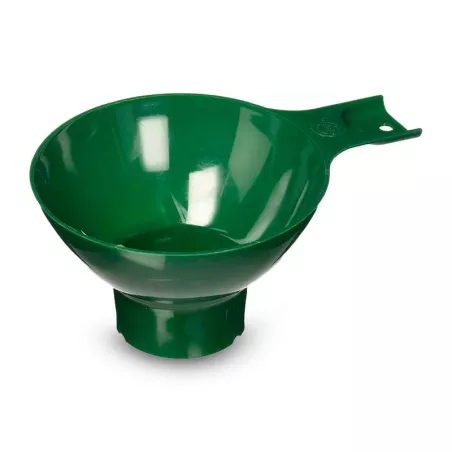 Embudo Plastico de Boca Ancha de Color Verde NORPRO 607