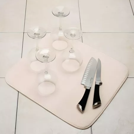 Alfombra de Secado en Microfibra de 18 x 16 Pulgadas de Color Beige NORPRO 359