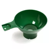 Embudo Plastico de Boca Ancha de Color Verde NORPRO 607 2