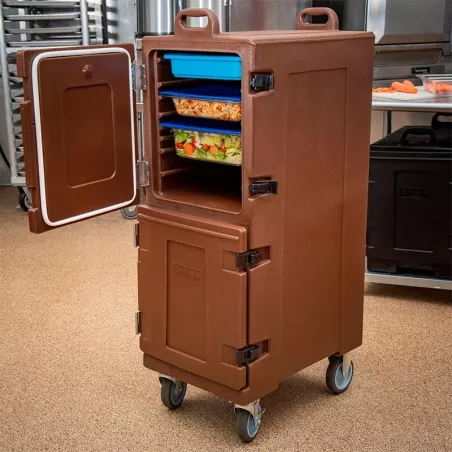 Porta Bandejas Doble, Color Cafe CARLISLE PC600N01