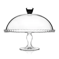 Pedestal con Tapa Domo Patisserie de 10.25 Pulgadas PASABAHCE 95200