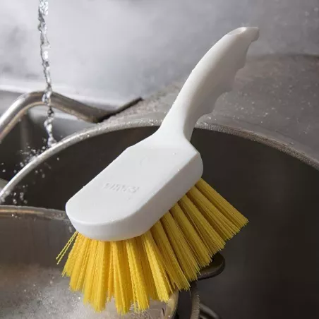Cepillo con Cerdas de Poliester de Color Amarillo de 8 Pulgadas CARLISLE 40541EC04
