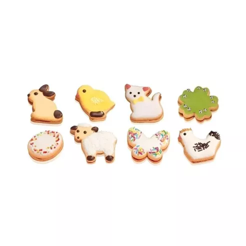Cortadores de Galletas para Pascua, Paquete de 8 Unidades TESCOMA 630903