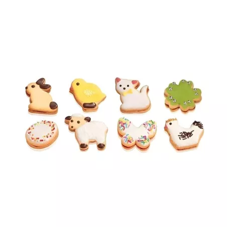 Cortadores de Galletas para Pascua, Paquete de 8 Unidades TESCOMA 630903