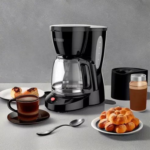 Coffee Maker de 12 Tazas Negro BLACK & DECKER CM0941B