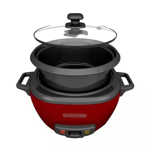 Olla Arrocera Roja para 14 Tazas BLACK & DECKER RC514-RLA