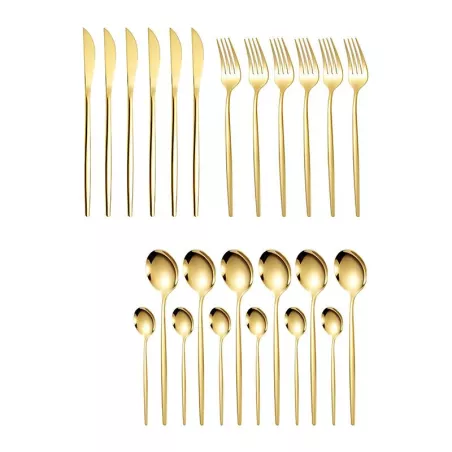 Juego de Cuberteria Titanium Portugal de 24 Piezas TIPS BCS01-16