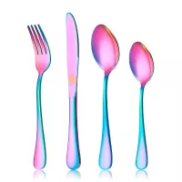 Juego de Cuberteria Rainbow de 24 Piezas TIPS BCS01-03