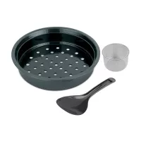 Olla Arrocera de Acero Inoxidable con Vaporera 10 Tazas BLACK & DECKER RC620SS 2