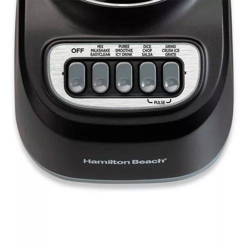 Licuadora de 12 Velocidades 1.4 Litros Negra HAMILTON BEACH 50180FG