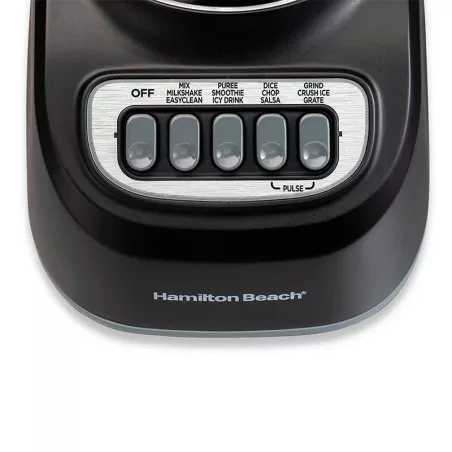 Licuadora de 12 Velocidades 1.4 Litros Negra HAMILTON BEACH 50180FG