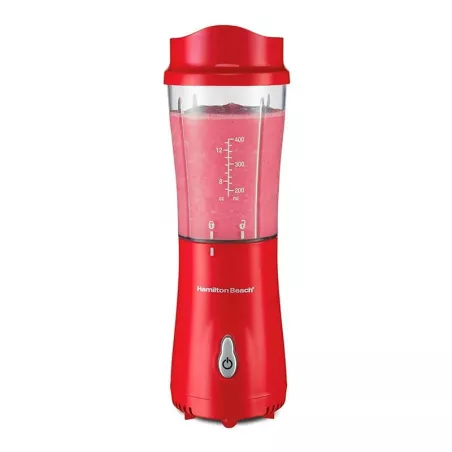 Licuadora Personal 600 Mililitros Roja de 175W HAMILTON BEACH 51101RG