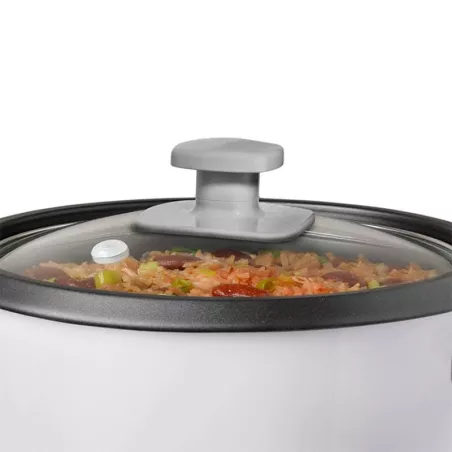 Olla Arrocera 6 Tazas Blanca PREMIUM PRC1238