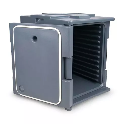 Porta Bandejas para Hasta 5 Bandejas, Color Gris  MASTER CHEF JW-SIF