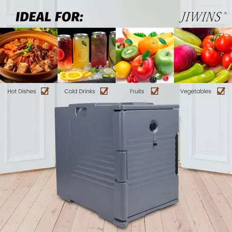 Porta Bandejas para Hasta 5 Bandejas, Color Gris  MASTER CHEF JW-SIF