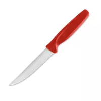 Cuchillo para Carne de Punta Recta de 10 Centimetros con Puno Rojo  WUSTHOF 1225302510