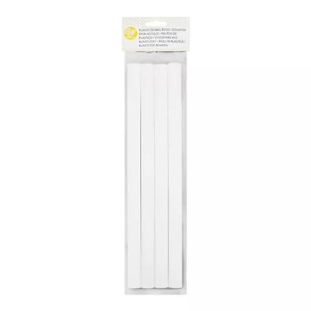Palitos Plasticos para Queque, Set de 4 Unidades WILTON 399-801
