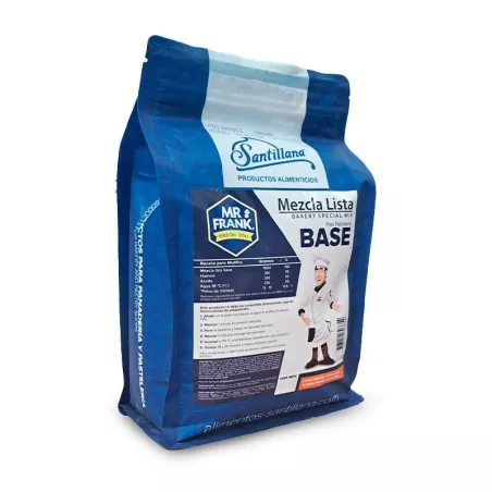 Premezcla Mr.Frank para Base de Pasteles en Saco de 2 Kilos SIN ASIGNAR 410228