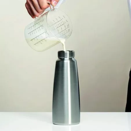 Botella para Crema de Chantilly Profesional de 1 Litro ISI 1730