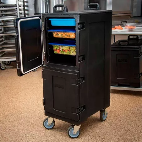 Porta Bandejas Doble, Color Negro CARLISLE PC600N03