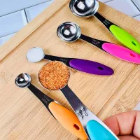 Cuchara para Medir de Acero Inoxidable, Set de 5 Unidades MASTER CHEF B0050804 2