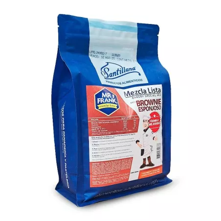 Premezcla Mr.Frank para Brownies Esponjosos en Saco de 2 Kilos SIN ASIGNAR 410234