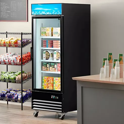 Congelador de 1 Puerta de Vidrio de 110 V /60 Hz U-STAR GX-D648BMF-HC