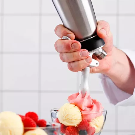 Botella para Crema de Chantilly Profesional de 1 Litro ISI 1730