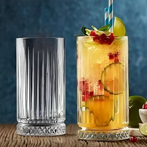 Vaso para Bebidas de 15 Onzas / 450 Mililitros, Coleccion Elysa PASABAHCE 520015