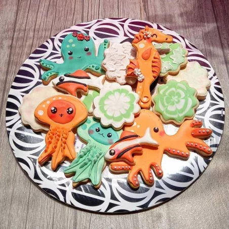 Colorante en Gel Anaranjado Ocaso de 60 Mililitros ASTEK CG008