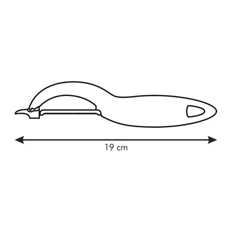 Pelador para Vegetales y Frutas con Cascara Blanda TESCOMA 420110