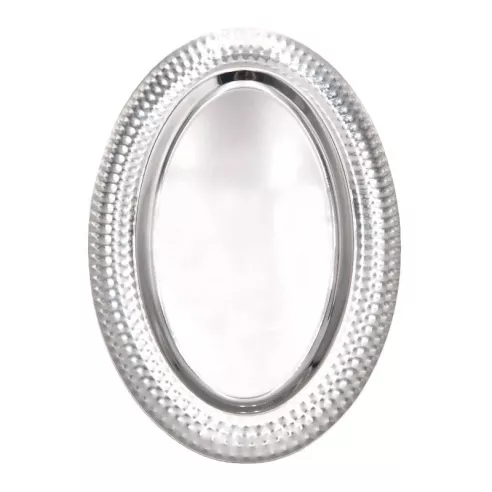 Platon Ovalado con Borde Martillado de 19 x 12 Pulgadas TIPS SSC-133