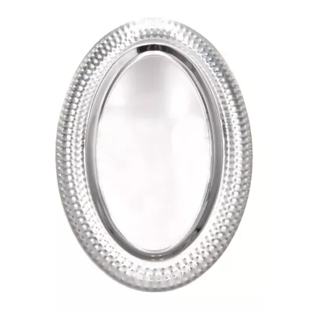 Platon Ovalado con Borde Martillado de 19 x 12 Pulgadas TIPS SSC-133