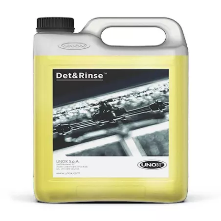 Detergente y Rinse de 5 Litros, Caja con 2 Unidades UNOX DB1016A0