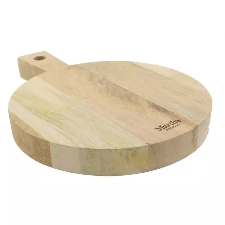 Tabla de Madera Redonda para Picar de 18 x 14 Pulgadas GIBSON 129139.01