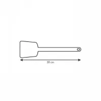 Espatula Solida Space Line de 32 Centimetros, Color Negro  TESCOMA 638009 2