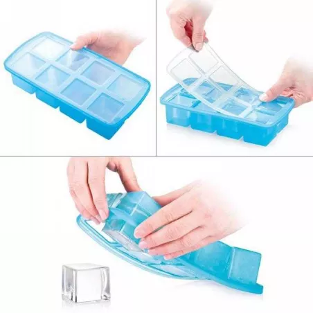 Bandeja para Hacer Cubos de Hielo con 8 Cavidades TESCOMA 308904