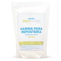 Harina para Reposteria Libre de Gluten de 100 Gramos CREA FOODS CD1-RGF