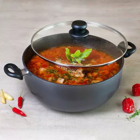 Olla Stoneline de Aluminio de 32 Centimetros STONELINE 10117