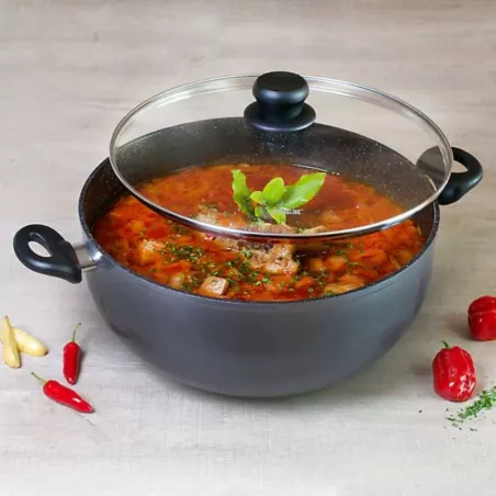 Olla Stoneline de Aluminio de 32 Centimetros STONELINE 10117