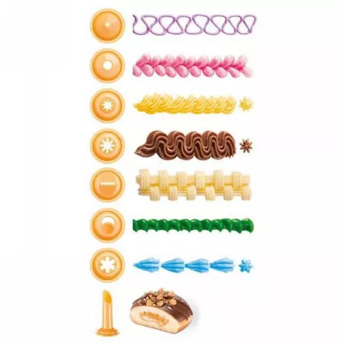 Pistola para Decorar, Set de 8 Boquillas TESCOMA 630527