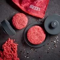 Molde Plastico para Tortas de Hamburguesa, Set de 2 Piezas LURCH 00240500 2