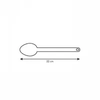 Cuchara Solida Space Line de 32 Centimetros, Color Negro TESCOMA 638005 2