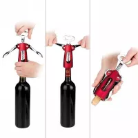 Sacacorchos Rojo con Diseno Elegante  TESCOMA 695412 2