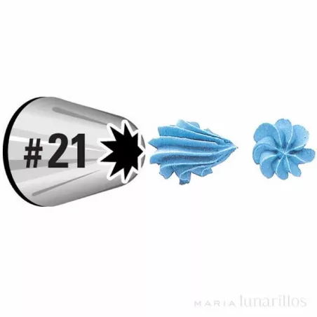 Boquilla para Decoracion #21 ATECO 21