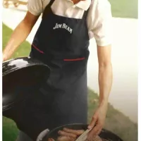 Delantal de Cocina Unisex con 2 Bolsillos al Frente, Talla Unica, Color Negro JIM BEAM JB0112 2
