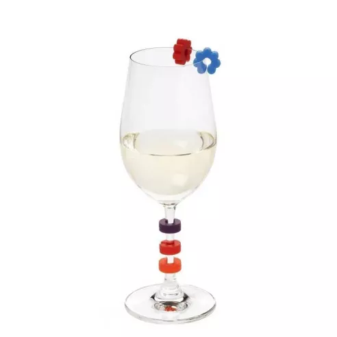 Marcadores de Silicon para Copas, Set de 12 Unidades LURCH 00210220