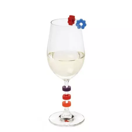 Marcadores de Silicon para Copas, Set de 12 Unidades LURCH 00210220